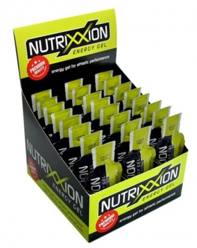 NUTRIXXION Gel Lemon Fresh [Box mit 24 Sachet x 40 g]